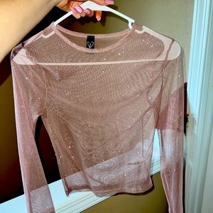 Windsor rose gold top size S